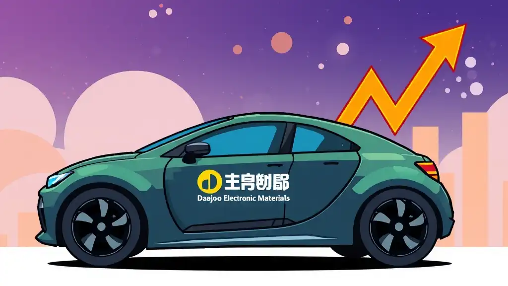 대주전자재료 주가 전망: 2차전지 실리콘 음극재 성장 분석 및 투자 전략 7 대주전자재료 주가 6