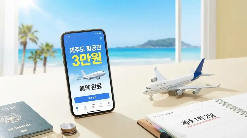 제주 항공권 특가 잡는 법 1