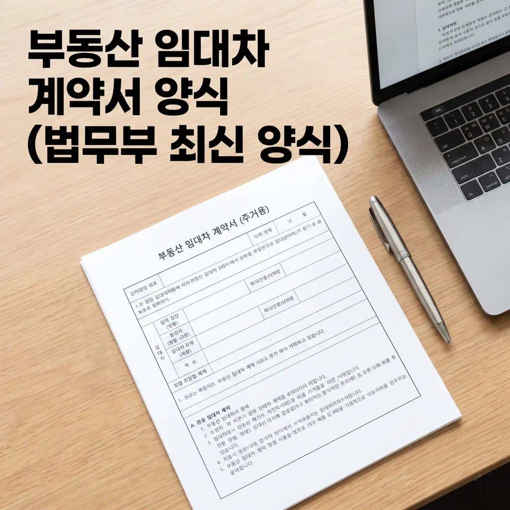 부동산 임대차 계약서 양식 다운로드|법무부 주택임대차표준계약서 HWP·PDF 2 부동산임대차계약서양식 법무부최신양식