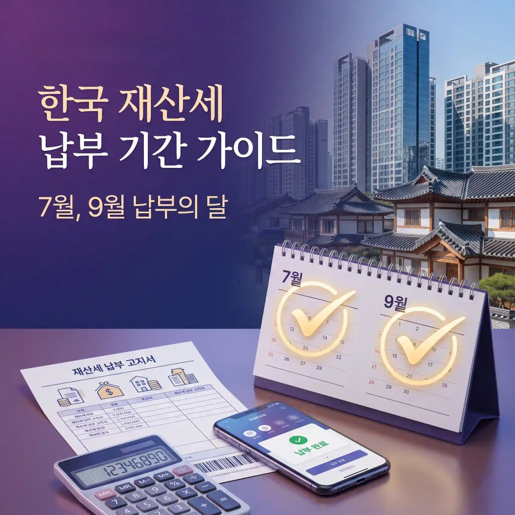 재산세 납부기간 2026|7월·9월 언제까지? 조회·납부방법 총정리 2 2026 jaesanse nabupgigan july september