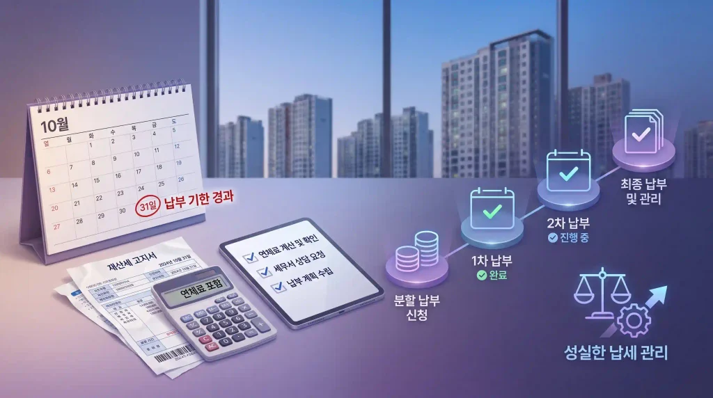 재산세 납부기간 2026|7월·9월 언제까지? 조회·납부방법 총정리 8 jaesanse missed deadline installment